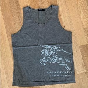Vintage Burberry black label tank